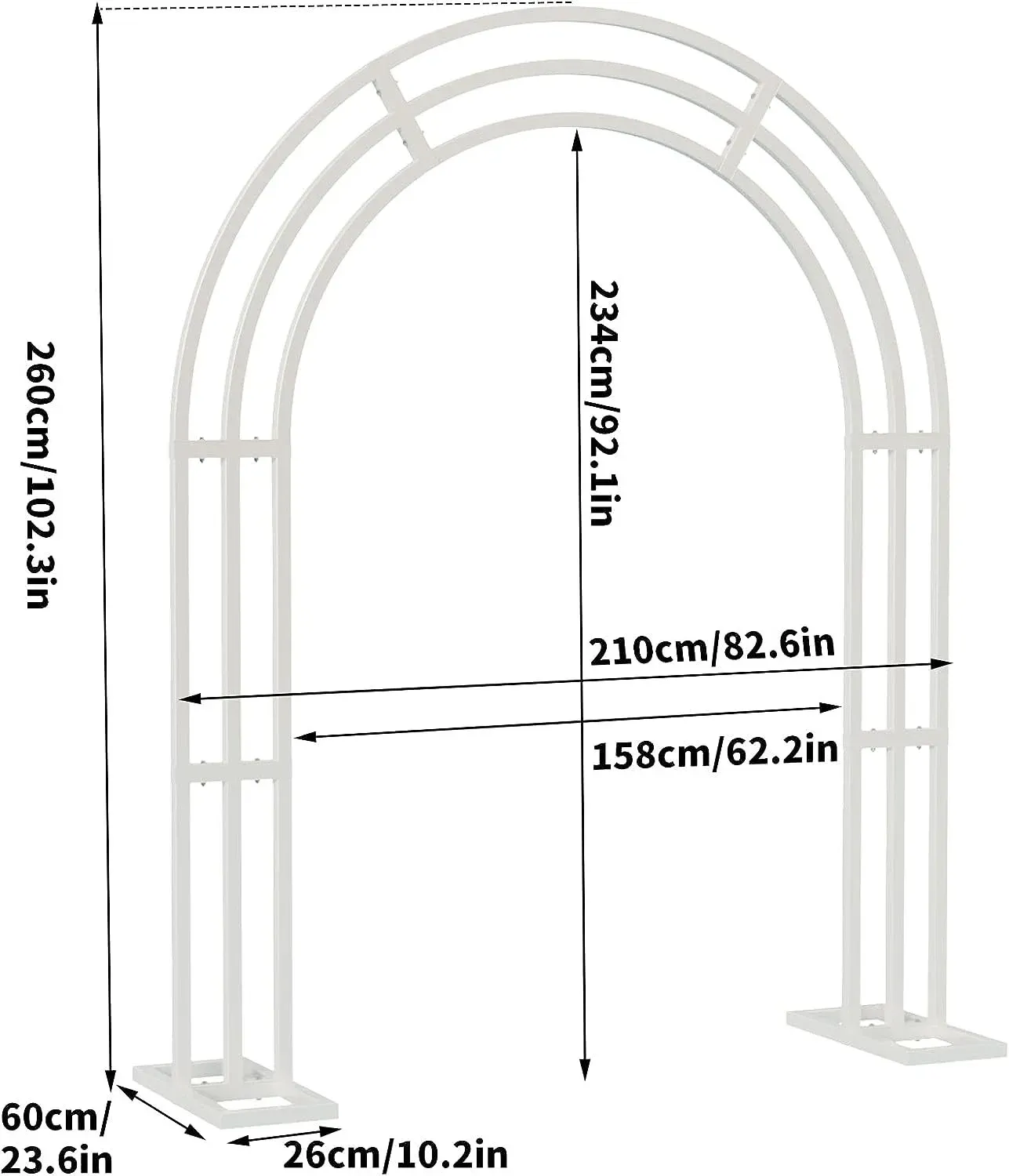 Wedding Garden Arch Trellis
