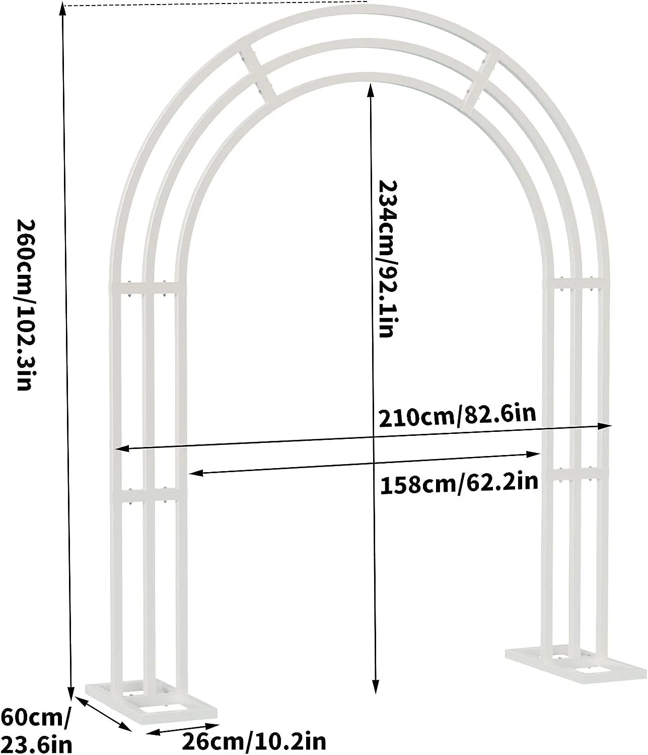 Wedding Garden Arch Trellis
