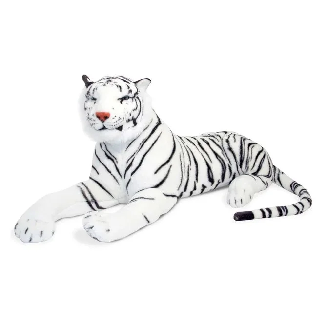 Plush White Tiger