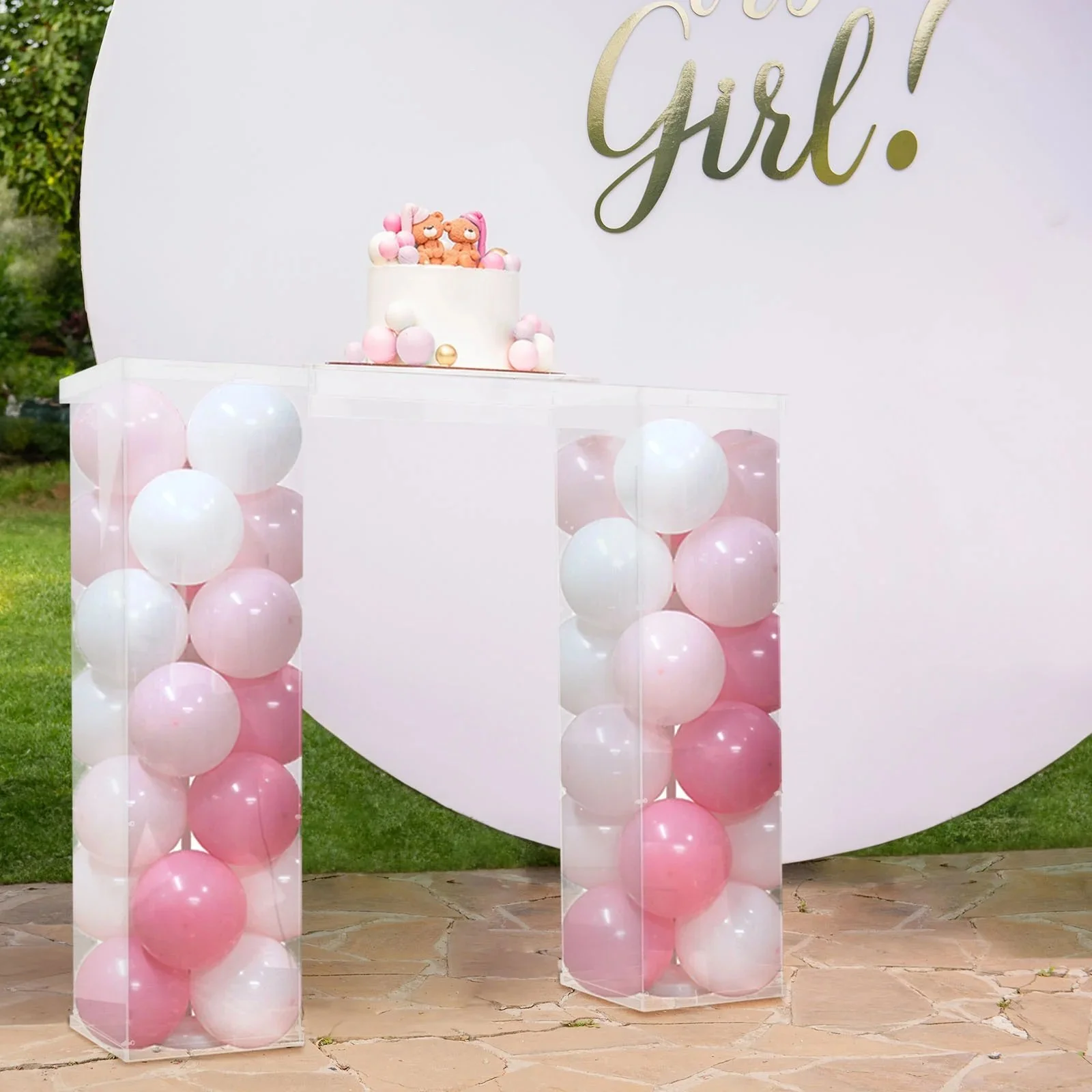 Clear Acrylic Cake Table